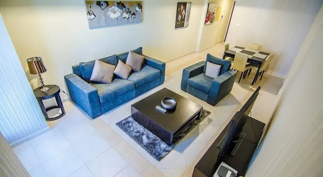 Stunning Marina View! CoLiving Rooms in Princess Tower Marina, Забронировать Отель Аль-Суфух , рядом с Остановка трамвая Marina Towers