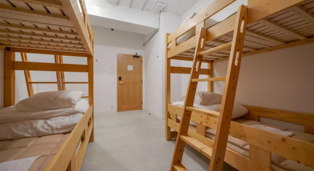 Четырёхместный семейный номер Standard HOSTEL COCONE Kyoto - Station