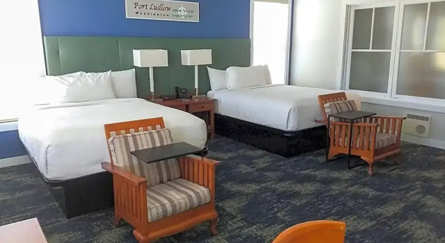 Четырёхместный номер Standard Resort at Port Ludlow