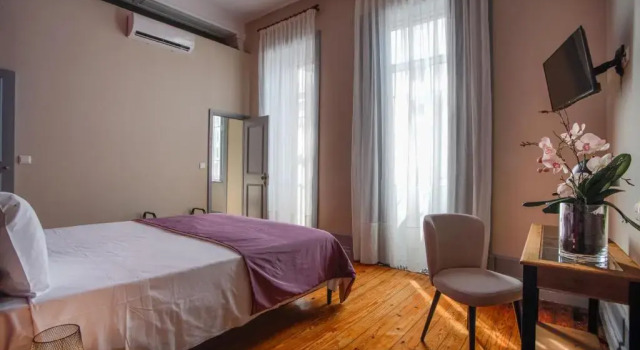 Двухместный номер Deluxe с балконом Palacete Suite Aveiro
