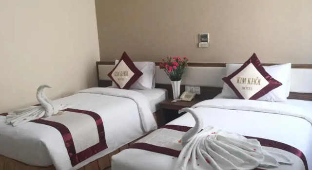 Двухместный номер Standard с красивым видом из окна Kim Khoi Hotel