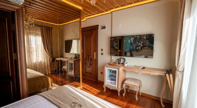 Номер Superior с частичным видом на море Cunda Baradiel Hotel