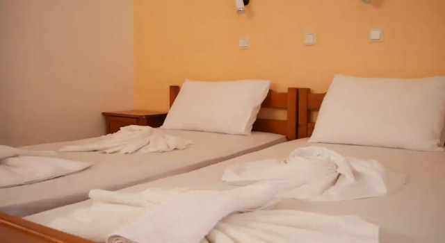 Апартаменты с балконом и с красивым видом из окна Litinas Apartments with pool