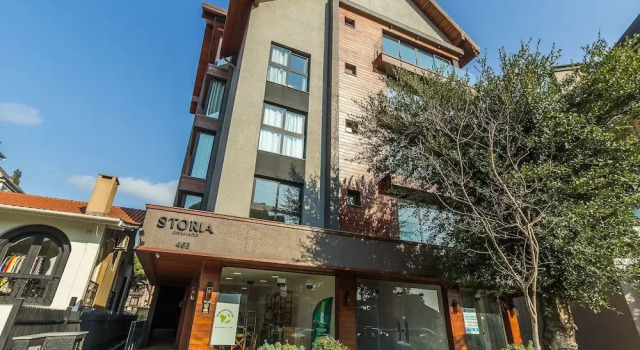 Charming apartment with fireplace in Gramado STA0305