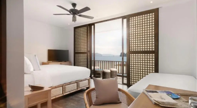 Двухместный номер Deluxe с видом на море Miniloc Island Resort