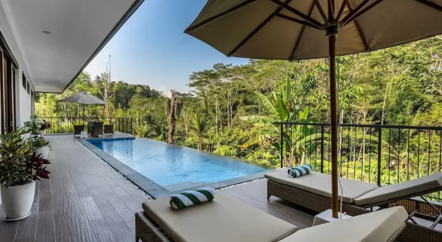 Вилла Luxury с 2 комнатами с видом на бассейн The Pala Ubud by Elite Havens