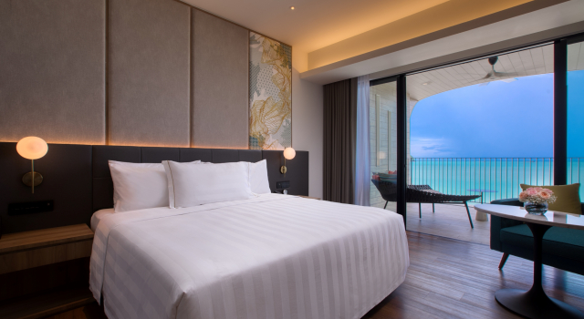 Номер Deluxe с видом на океан Курортный отель PARKROYAL Langkawi Resort