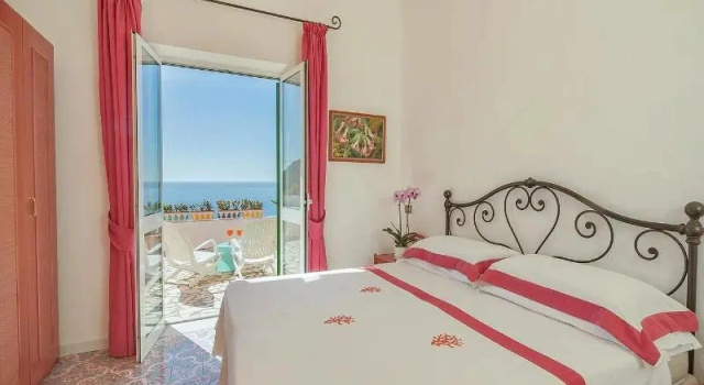 Двухместный номер Superior с балконом и с видом на море Hotel Villa Maria