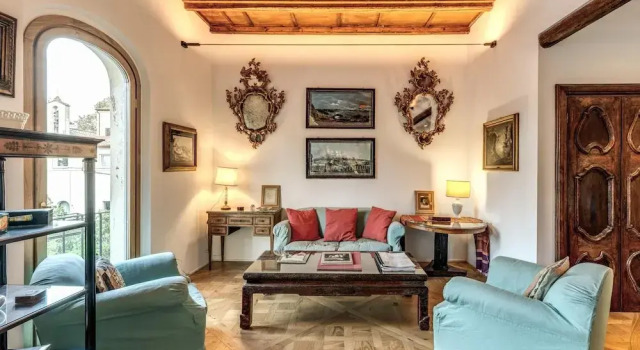 Trastevere Outstanding 4 Br Terraced Apartment, Забронировать Апартаменты/квартира Апартаменты Рима, рядом с Площадь Кампо-деи-Фиори, Апартаменты/квартира