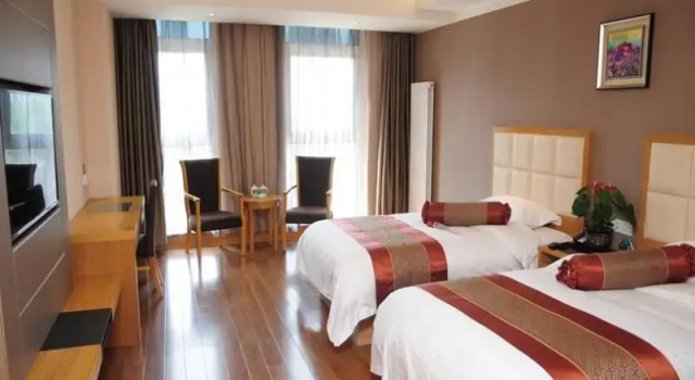 Двухместный номер Standard GreenTree Inn Shandong Taian Feicheng Xincheng Road Business Hotel