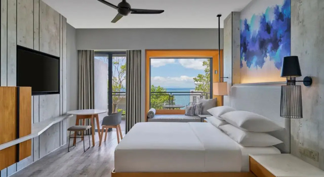 Двухместный номер Deluxe с частичным видом на море Perhentian Marriott Resort & Spa