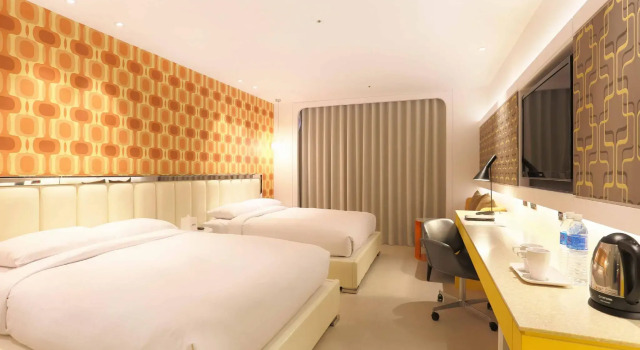 Четырёхместный номер Standard Royal Group Hotel Minghua Branch