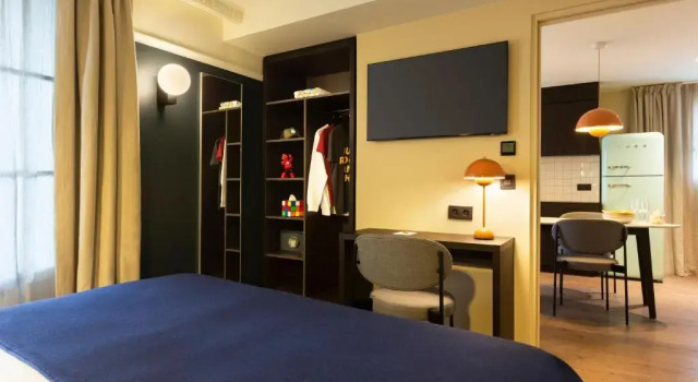 Люкс Пентхаус RockyPop Grenoble Hotel