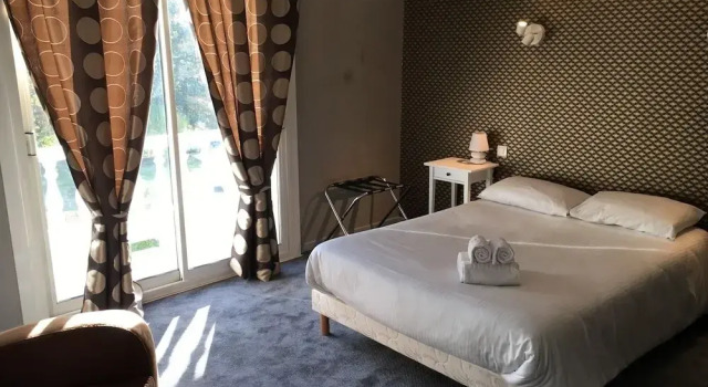 Двухместный номер Superior с видом на озеро Hôtel Restaurant Logis Coté Lac