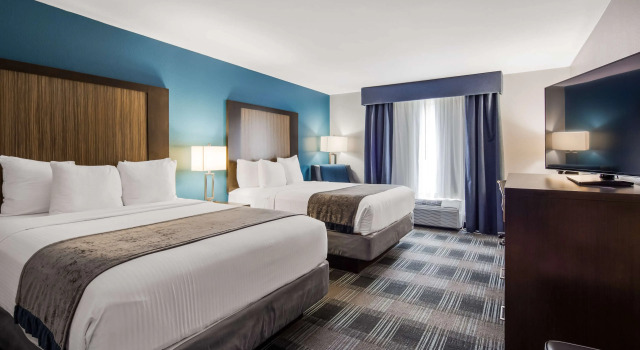 Четырёхместный номер Standard Best Western Town Center Inn
