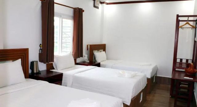 Standaard Driepersoonskamer uitzicht op de stad Champion Boutique Hotel