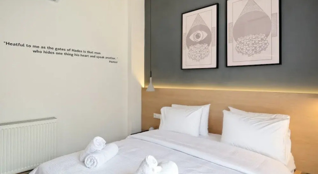 Апартаменты Superior с 2 комнатами с балконом Odyssey Residence