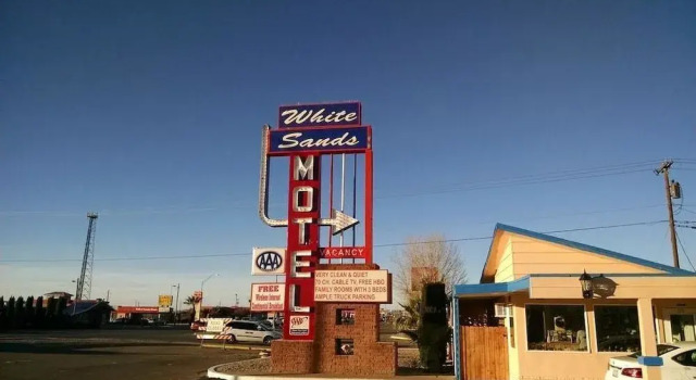 White Sands Motel, 예약 모텔 앨라모고도 뉴멕시코