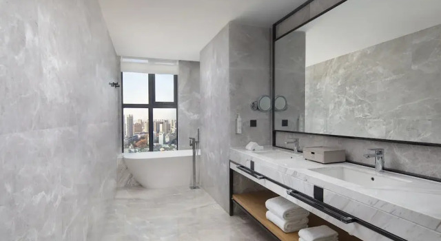 Двухместный номер Deluxe с видом на город Fairfield by Marriott Huaian Downtown