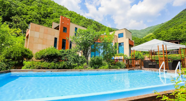 Penatess Pool Villa, Reserva ahora Villa Hoteles en Chungju con desayuno, Desayunos