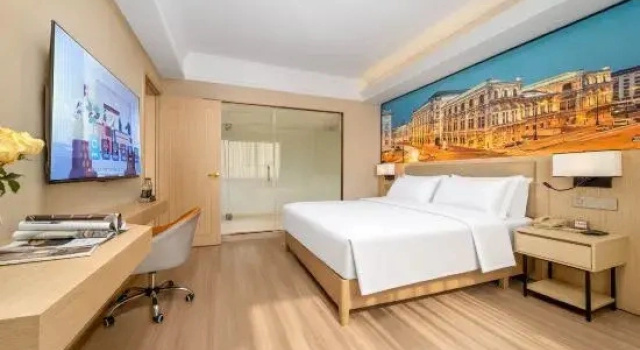 Двухместный люкс Business с видом на улицу Vienna Hotel Nanning Train Station