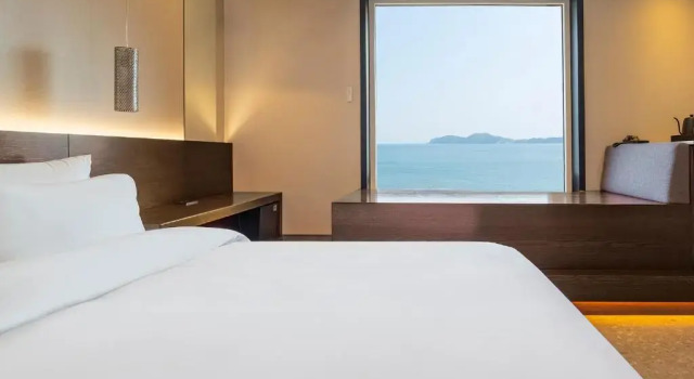 Двухместный номер Deluxe с видом на море Stubborn Hotel