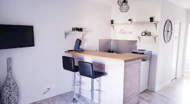 Апартаменты Appartement F2 centre-ville ISSOIRE avec jolie vue