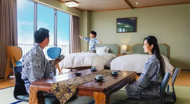 Номер Deluxe Ibusukionsen Hotel Shougetu