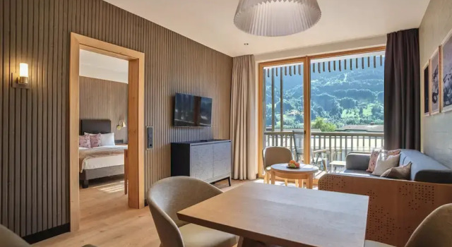 Двухместный номер Deluxe с балконом Löwen Hotel Montafon