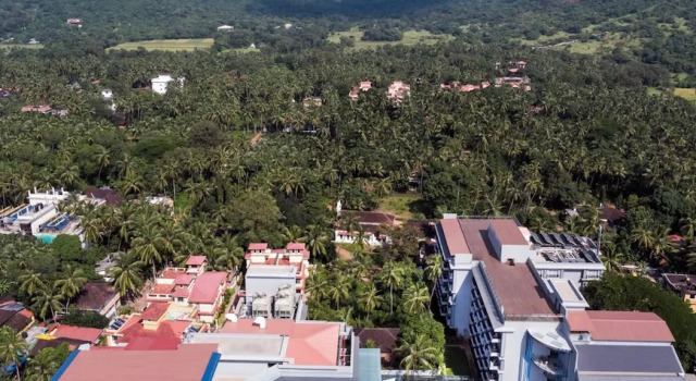 Двухместная семейная студия с балконом и с видом на город Le Meridien Goa, Calangute