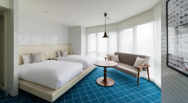 Двухместный номер Deluxe Hotel Edit Yokohama
