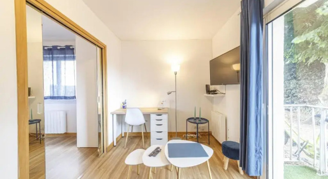 Le Renoir - T2 au calme quartier Doutre, Rezervasyon Otel Angers Maine-et-Loire