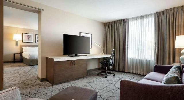Двухместный полулюкс с джакузи Accessible Hilton Garden Inn Springfield