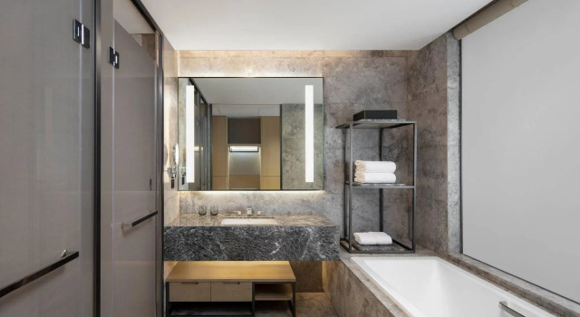 Двухместный семейный клубный номер Standard с видом на город Courtyard Taiyuan