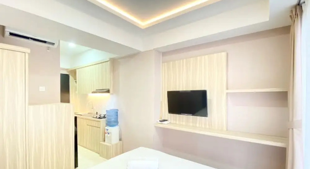 Homey Studio Room At Grand Asia Afrika Apartment