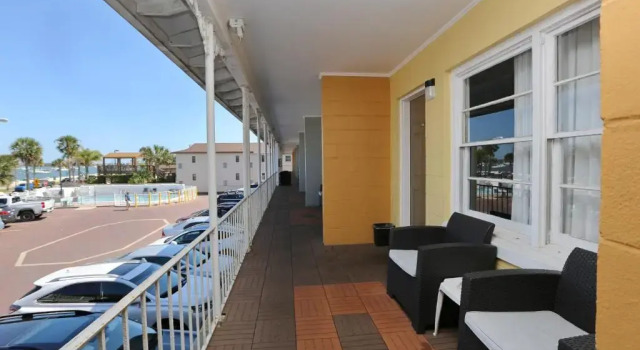 Трёхместный номер Standard с видом на море Historic Waterfront Marion Motor Lodge in downtown St Augustine
