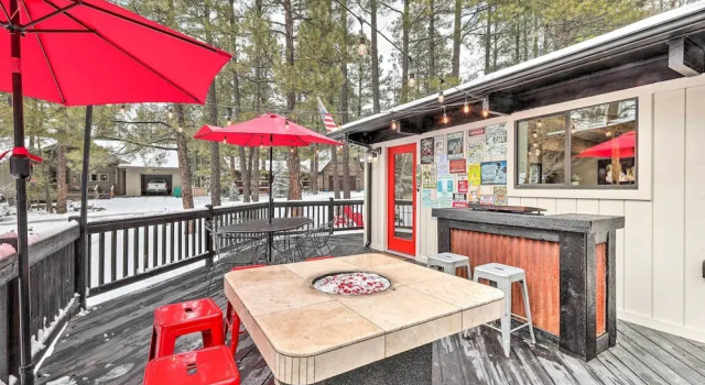 Коттедж Fire Pit + ATV Trail Access: Munds Park Cabin!