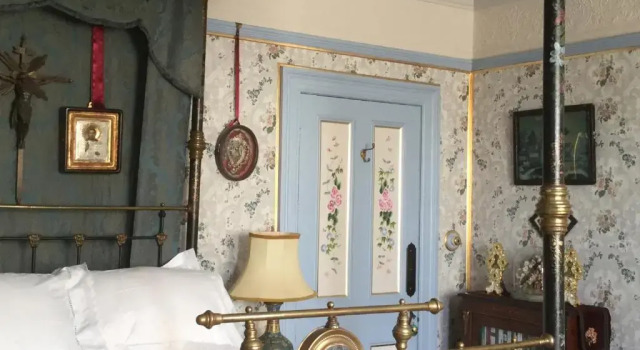 Двухместный номер Deluxe с видом на сад St Benedict - Victorian Bed and Breakfast
