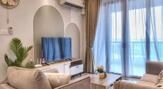 B131502 R&F Princess Cove 2BR, Sea View, JB CIQ, Spacious, Varaa Hotelli Hotellit Johor pysäköinnillä, Pysäköinti