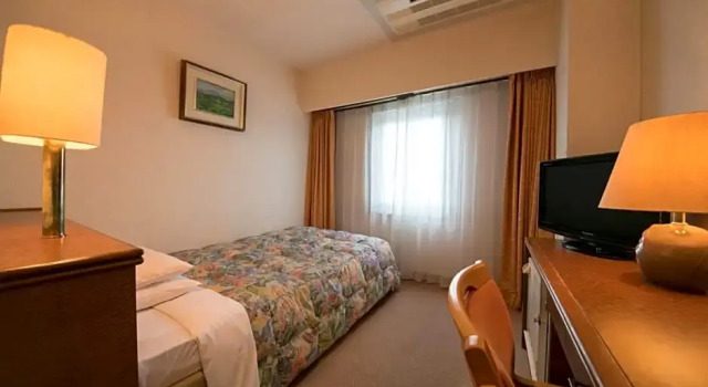 Номер Standard с видом на город Kagoshima Sun Royal Hotel
