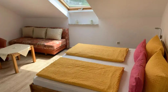 Студия с балконом Gästehaus Sommertal, eigener Parkplatz, 800m zum Bodensee, 300m zur Altstadt