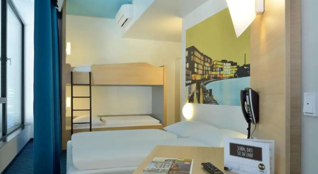 Номер Семейный B&B HOTEL Münster Hafen