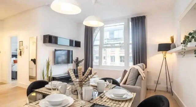 Premier Three Bedroom Bliss City View Shoreditch, Забронировать Отель Лондонский Сити Лондон, рядом с Железнодорожная станция Олд-Стрит