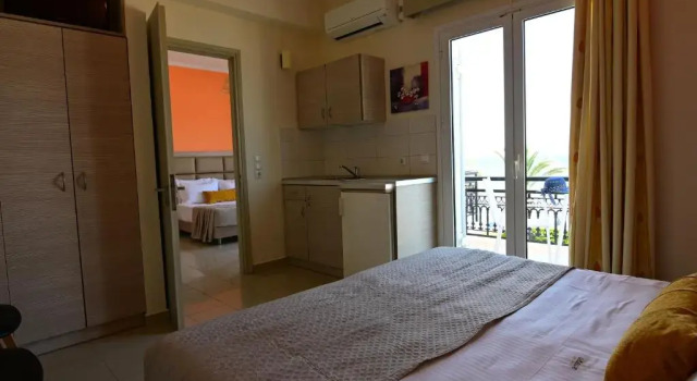 Апартаменты Nadias Studios & Apartments in Argasi, Sea-View