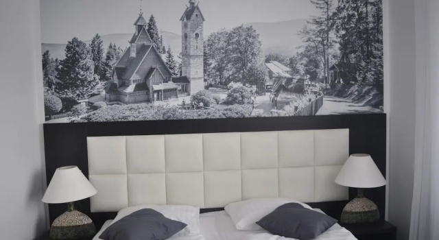 Люкс Comfort с балконом Villa Karpacz, do centrum 900 m, dostępna dieta bezglutenowa z certyfikatem, celiakia