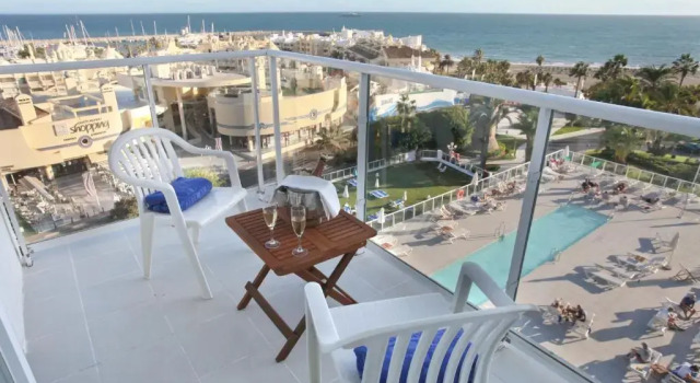 Двухместный номер Standard с частичным видом на море Hotel Alay