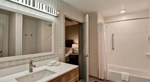 Двухместный люкс c 1 комнатой Home2 Suites By Hilton Tampa USF Near Busch Gardens