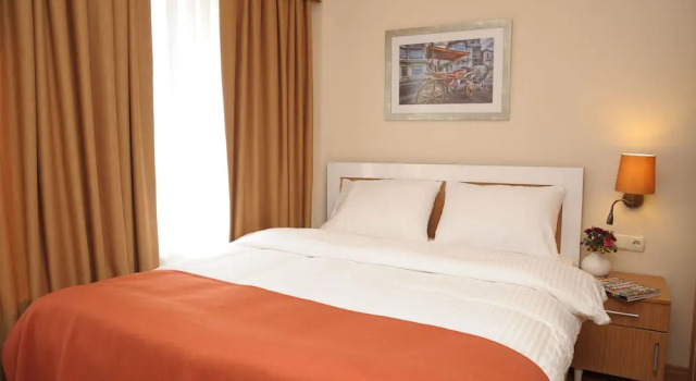 Студия Deluxe с балконом Three Apples Residence