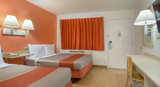 Deluxe firedobbelt værelse Motel 6 Topeka Northwest