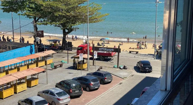 Апартаменты Apto a beira mar no Centro - WIFI 200MB - Netflix - Cozinha equipada - Portaria 24h - Ar condicionado